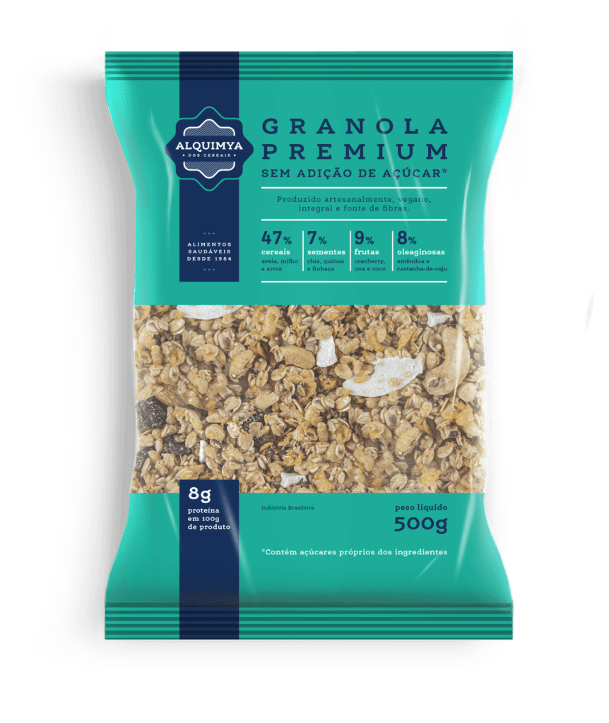 Granola Premium Sem Açúcar 500g Alquimya dos Cereais