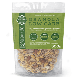 Granola Low Carb -Alquimya dos Cereais. A opção ideal para a sua dieta low carb.