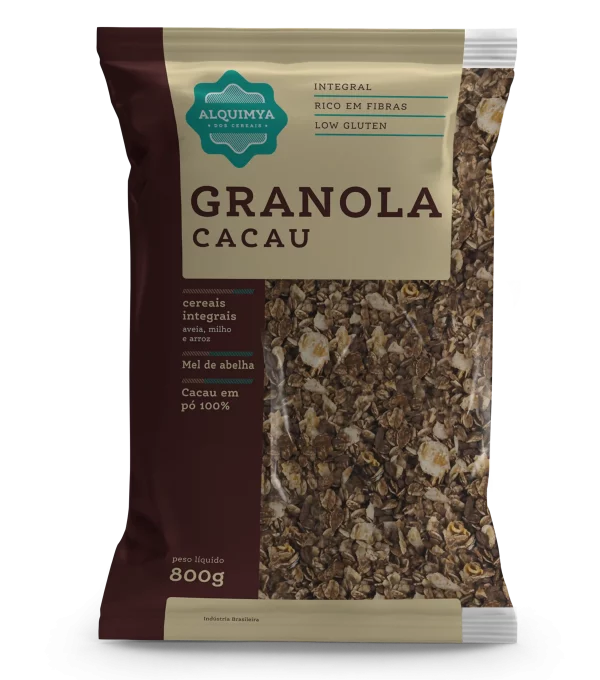 Granola Cacau - Alquimya dos Cereais