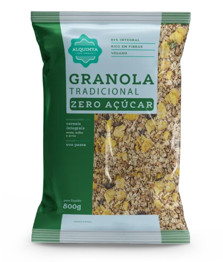 Granola Tradicional Zero Açúcar 800g